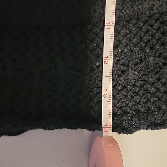 Hollister Black Ribbed Bustier Crop Tank Top - Picture 7 of 8